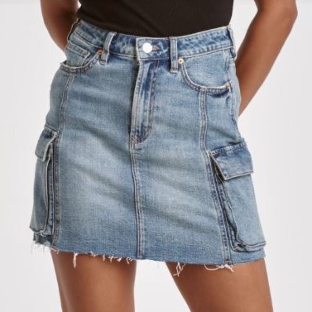 Dear John Denim Quinn Homewood Super High Rise Cargo Skirt